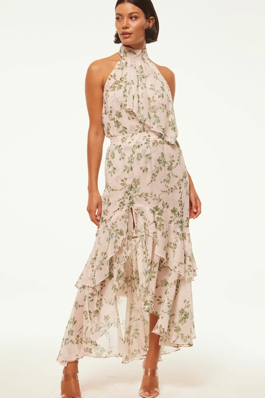 MISA Los Angeles Engagement Party|Matching Sets>SEVA SKIRT Whitesagebotanica