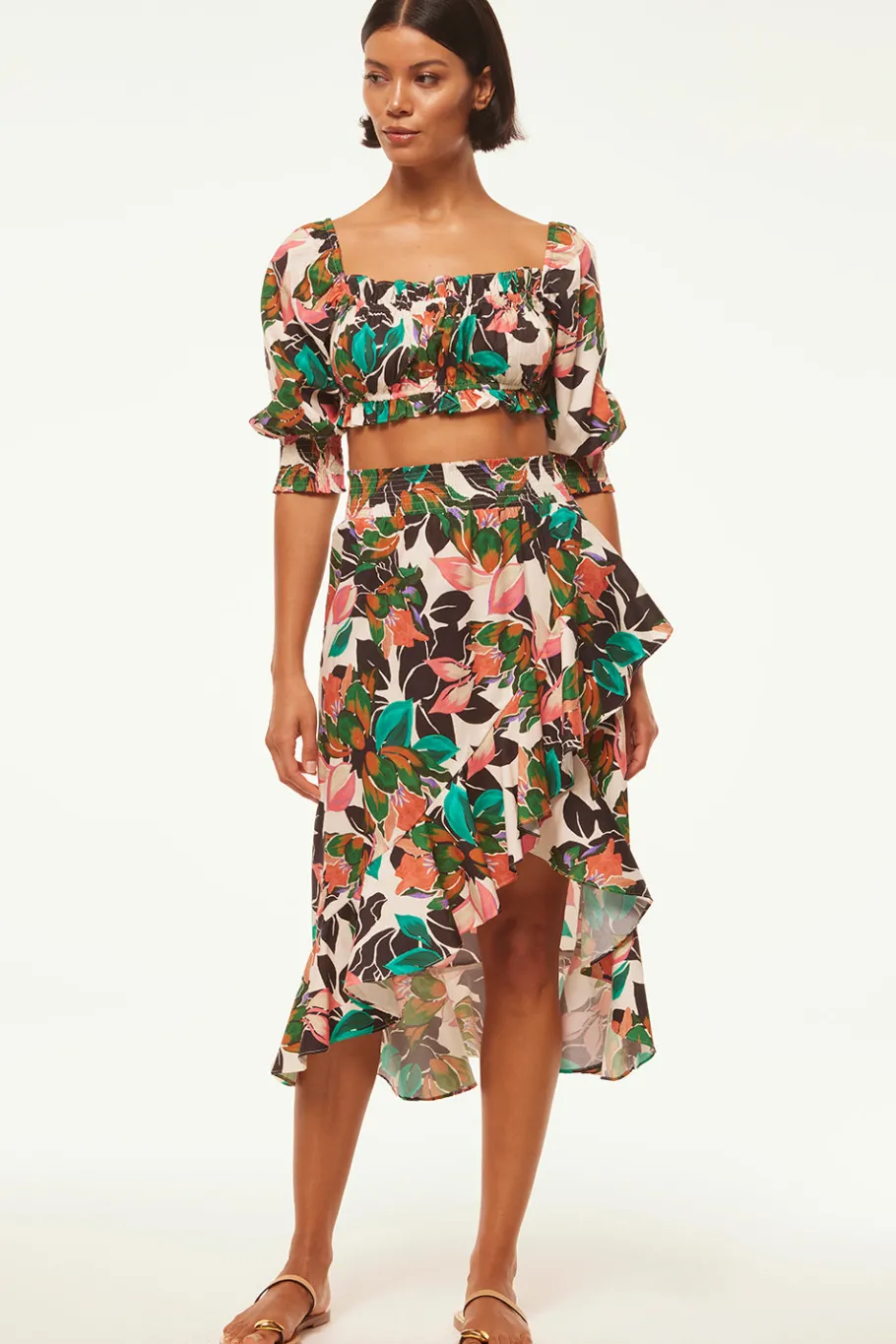 MISA Los Angeles Honeymoon|Matching Sets>SOFIA SKIRT Laspalmas