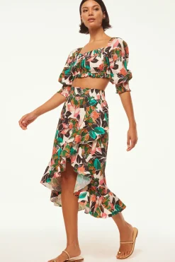 MISA Los Angeles Honeymoon|Matching Sets>SOFIA SKIRT Laspalmas