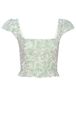 MISA Los Angeles Matching Sets|Tops>SORA TOP Dewdropeyelet