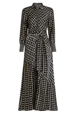 MISA Los Angeles Long-sleeve|Maxi>STEVIE DRESS Gowestgeomix