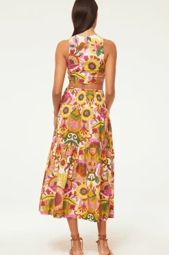 MISA Los Angeles Matching Sets|Tops>TANZIA TOP Floralcorsicamulti
