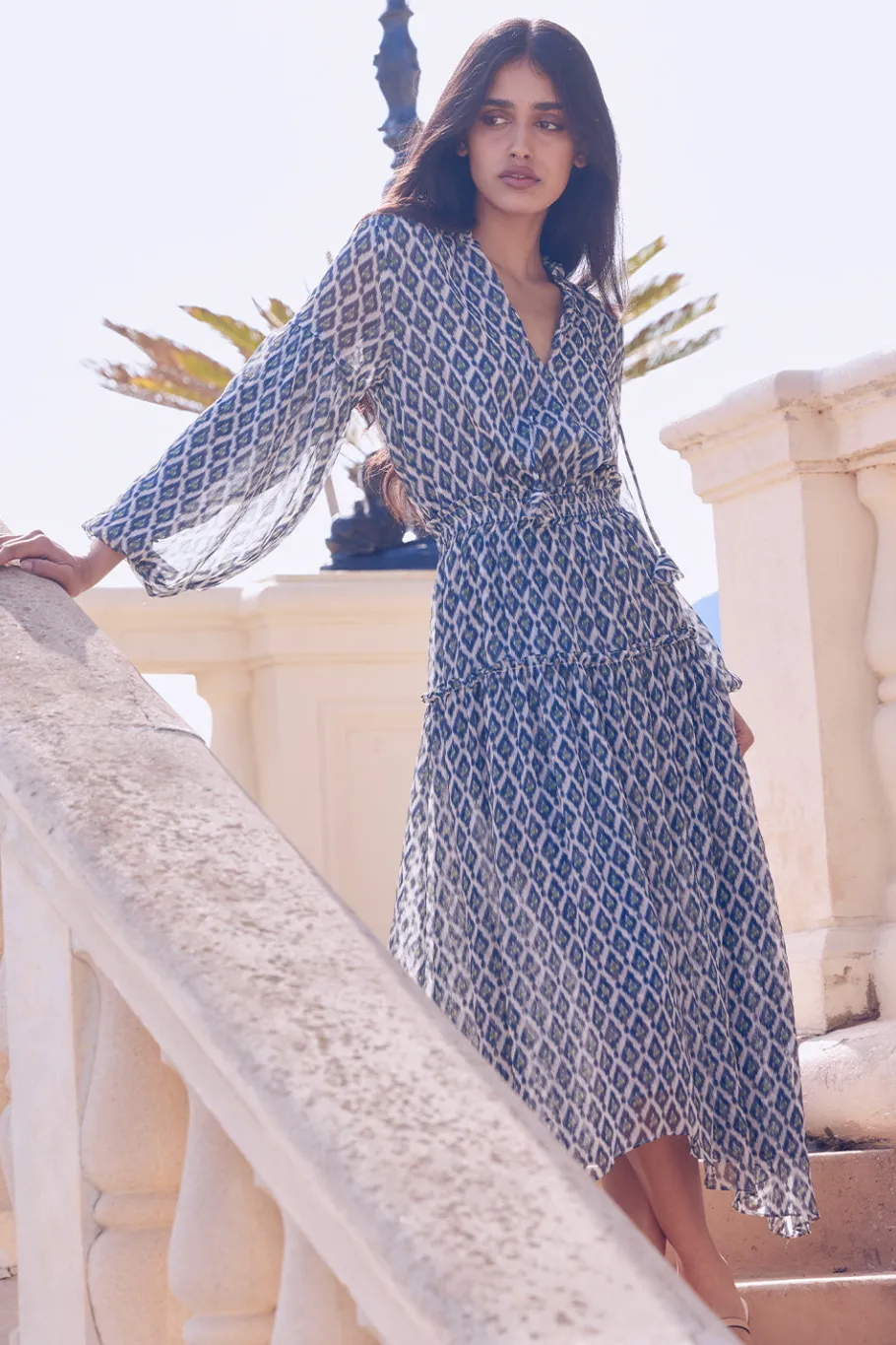MISA Los Angeles Long-sleeve|Misa Classics>TASIA DRESS Peridoteyes