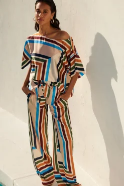 MISA Los Angeles Matching Sets|Tops>TELKA TOP Sanmiguelstripe