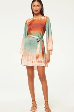 MISA Los Angeles Long-sleeve|Misa Classics>TWIGGY DRESS Carnelianombre