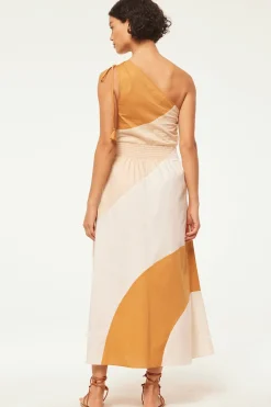 MISA Los Angeles Midi|Dresses>VALERIE DRESS Stretchpoplinmix