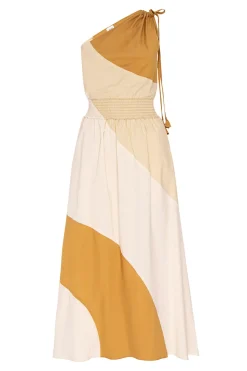 MISA Los Angeles Midi|Dresses>VALERIE DRESS Stretchpoplinmix