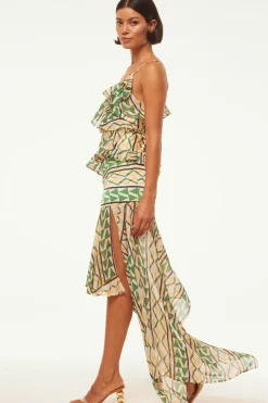 MISA Los Angeles Engagement Party|Matching Sets>VALLEA SKIRT Limoncellogeomix