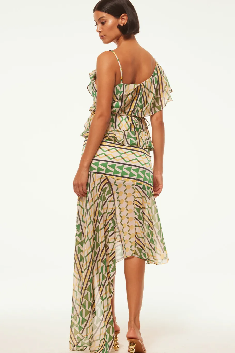 MISA Los Angeles Engagement Party|Matching Sets>VALLEA SKIRT Limoncellogeomix
