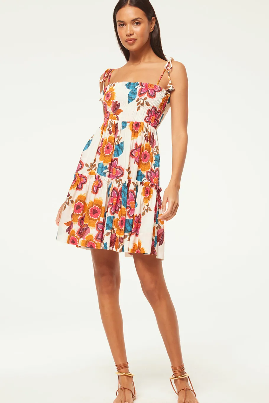 MISA Los Angeles Mini|Dresses>VANDITA DRESS Floramarbella