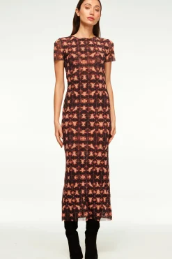 MISA Los Angeles Jersey & Mesh|Misa Classics>VANESSA DRESS Angelglow