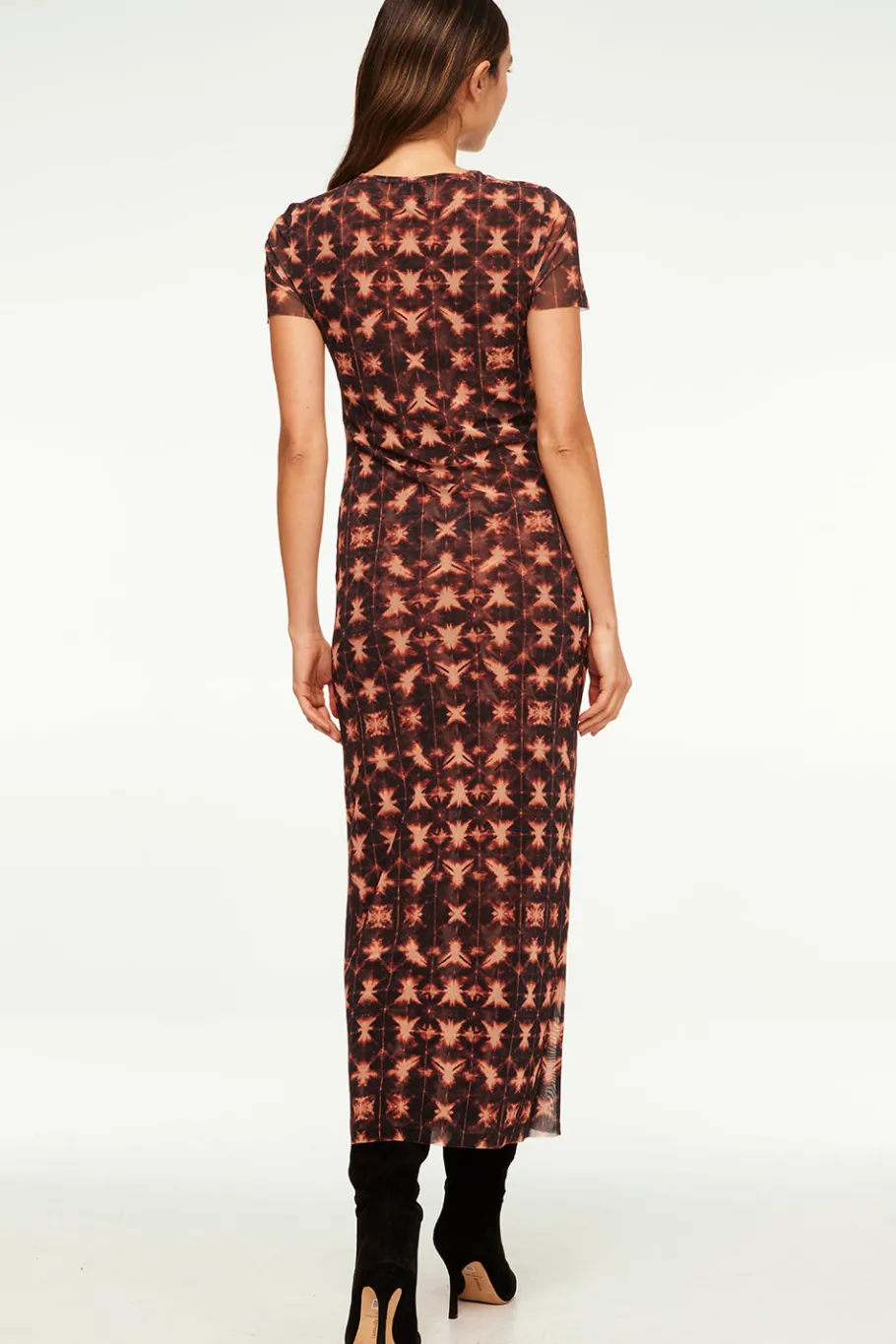 MISA Los Angeles Jersey & Mesh|Misa Classics>VANESSA DRESS Angelglow