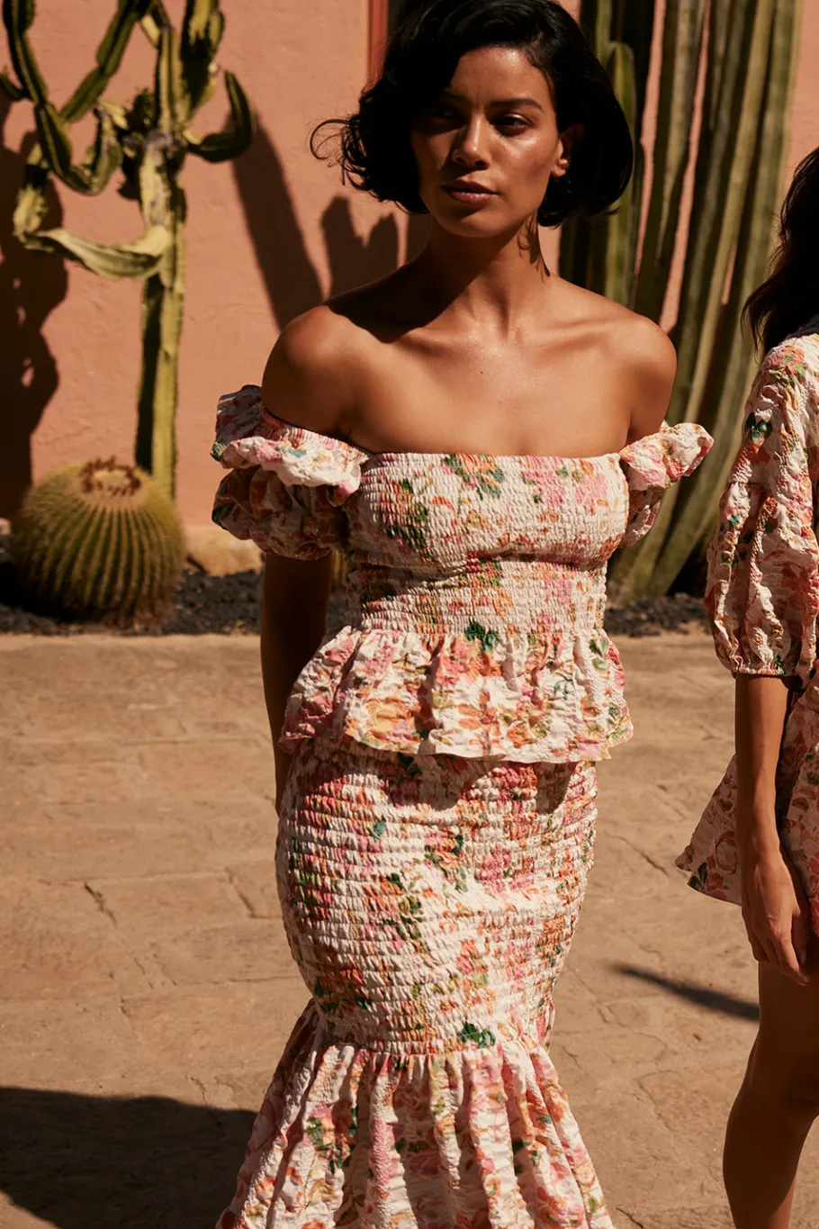 MISA Los Angeles Wedding Guest|Engagement Party>VIDA TOP Persimmoncrinkle