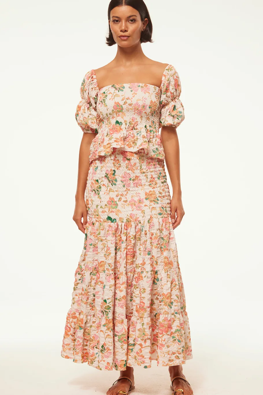 MISA Los Angeles Wedding Guest|Engagement Party>VIDA TOP Persimmoncrinkle
