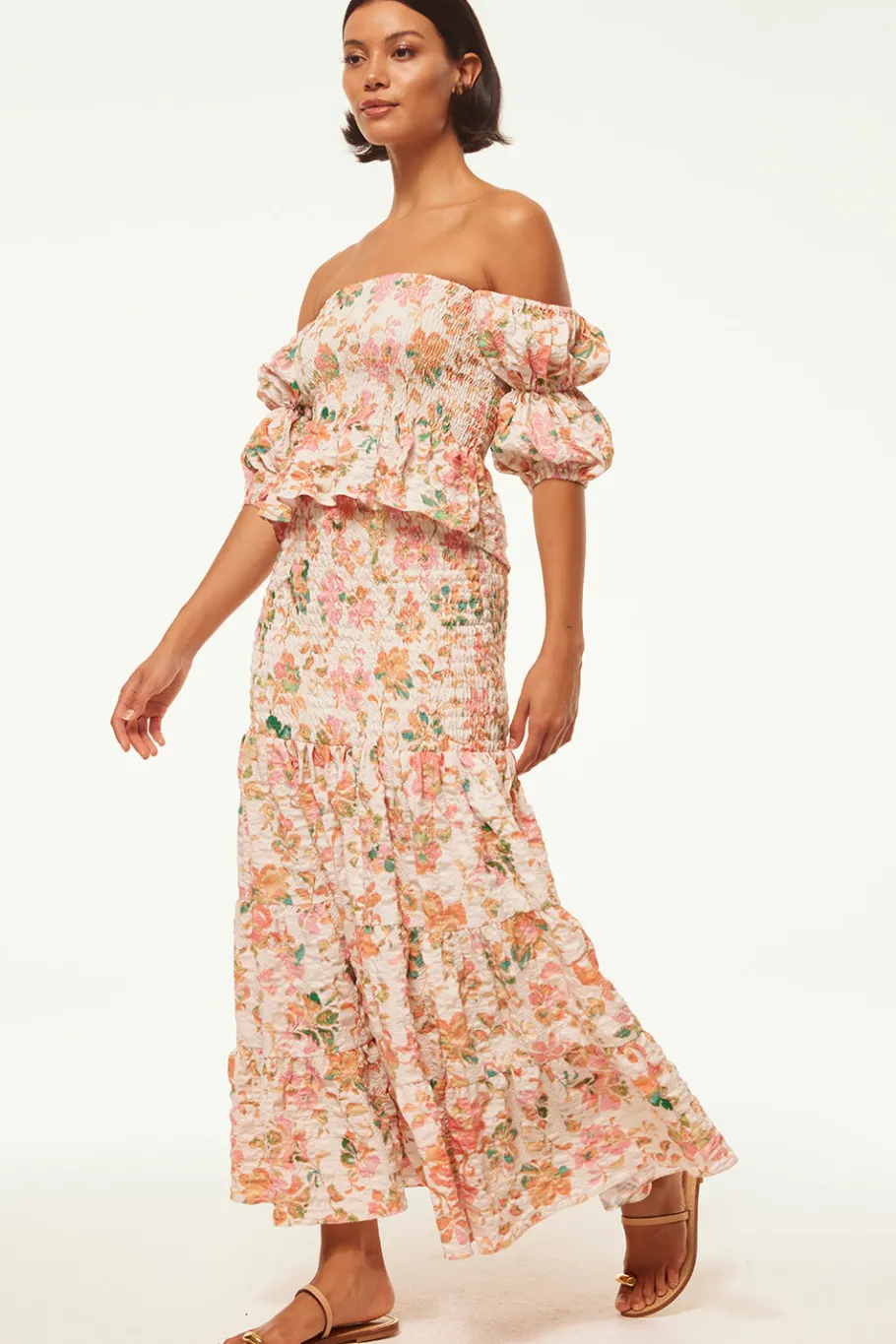 MISA Los Angeles Wedding Guest|Engagement Party>VIDA TOP Persimmoncrinkle