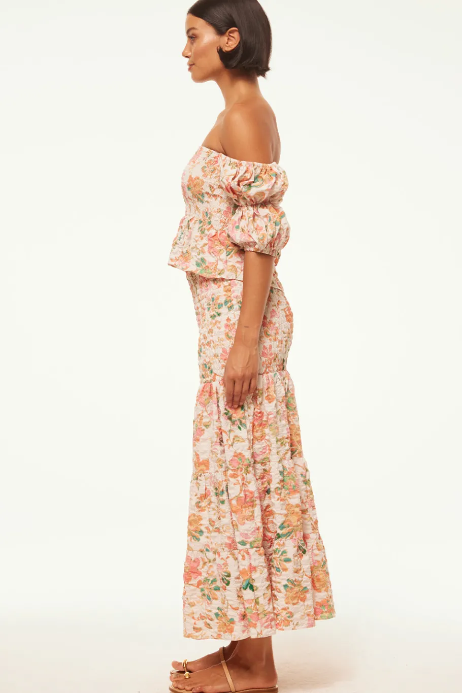 MISA Los Angeles Wedding Guest|Engagement Party>VIDA TOP Persimmoncrinkle