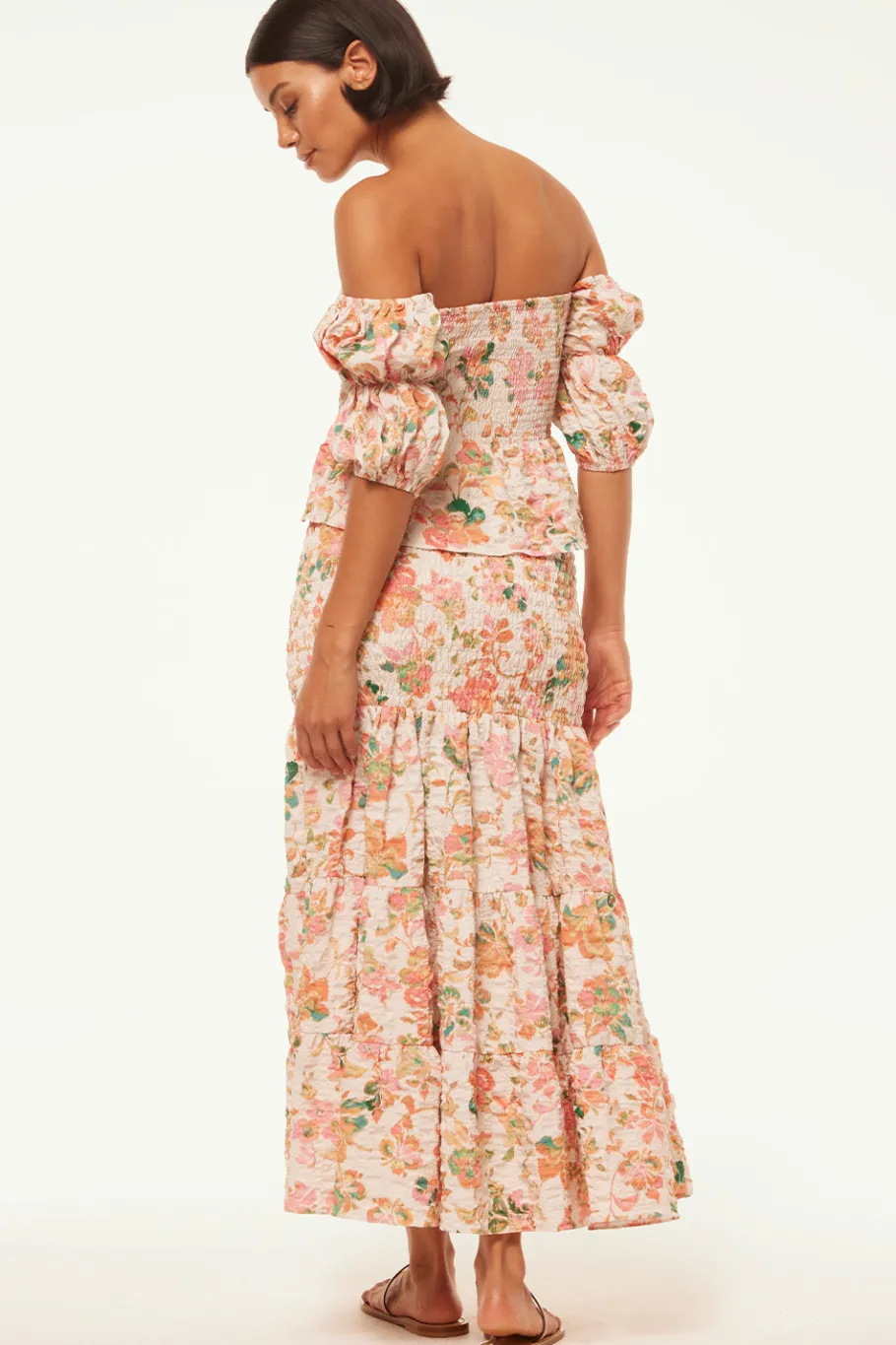 MISA Los Angeles Wedding Guest|Engagement Party>VIDA TOP Persimmoncrinkle
