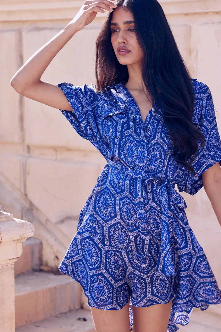 MISA Los Angeles Mini|Dresses>VIENNA DRESS Lapistile
