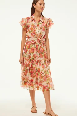 MISA Los Angeles Wedding Guest|Engagement Party>VIOLA DRESS Palmareibloomschiffon
