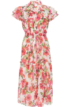 MISA Los Angeles Wedding Guest|Engagement Party>VIOLA DRESS Palmareibloomschiffon