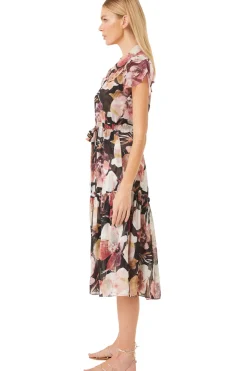 MISA Los Angeles Misa Classics|Midi>VIOLA DRESS Floratropicalmix