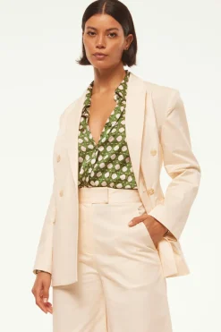 MISA Los Angeles Matching Sets|Jackets>VIVA BLAZER Parchment