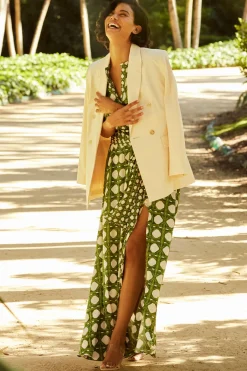 MISA Los Angeles Matching Sets|Jackets>VIVA BLAZER Parchment